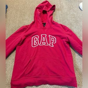 Hot pink gap hoodie